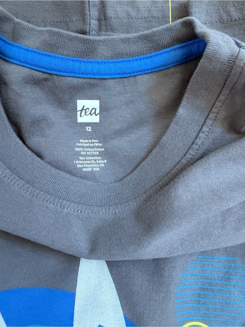 NWT Tea Collection Tee - Picture 3 of 3
